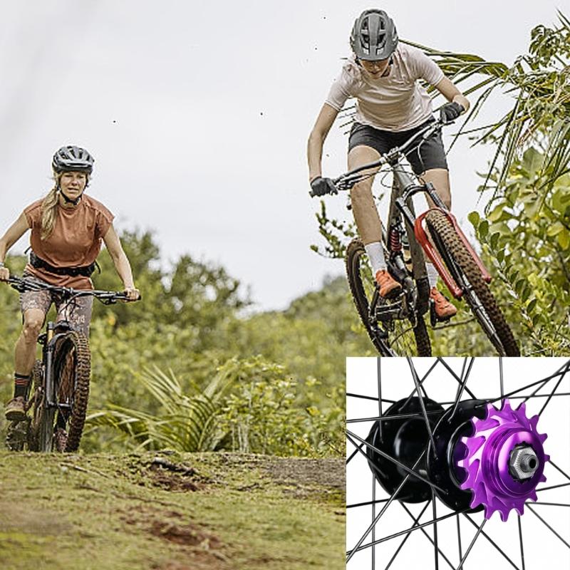 16T Single Speed gear For Mountain Bike strong Construction Conversion Set Simple To Install