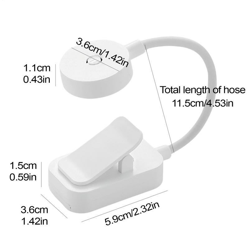 Aquarium Light Adjustable Plant Grow Clip On Aquarium Lamp 3 Lighting Modes Small Bedside Lamp Adjustable Brightness Fish Tank
