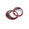 Black ABS Exterior Front Fog Light Lamp Cover Trim Fit For BMW X1 F48 2016-2021
