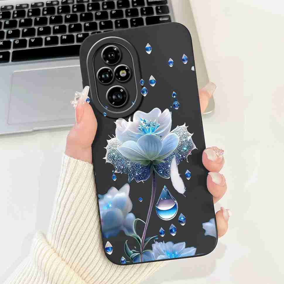For Honor 200 Pro 5G Case ELP-AN00 Cute Butterfly Rabbit Soft Silicone Cover For Huawei Honor 200Pro ELP-NX9 Phone Shell Fundas