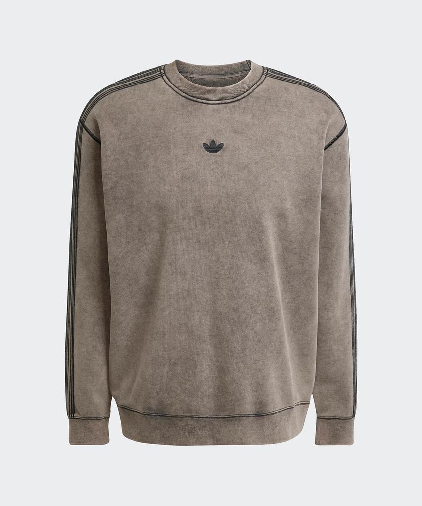 ADIDAS Retro Washed Crew Sweatshirt - Black / Jd0246