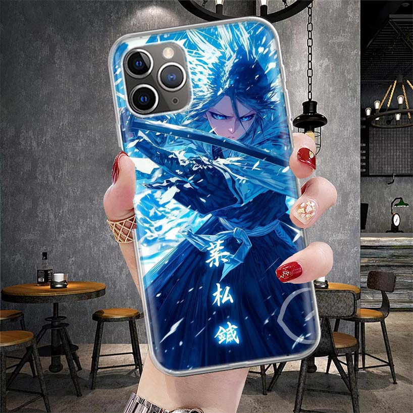 Bleach Kuchiki Rukia Soft Phone Case For IPhone 18 11 17 Air 16E 16 Pro Max 15 + 14 Plus 13 Mini 12 Apple 7 SE 8 Fundas Coque 11 17
