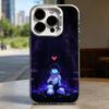 Spiel U-Undertale-es Hülle für iPhone17 16 15 14 13 12 11 Pro Max Plus Air 16E X XR XS Max Harter Stoßfester Bumper Cover