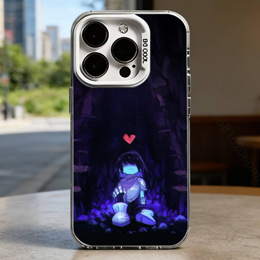 Spiel U-Undertale-es Hülle für iPhone17 16 15 14 13 12 11 Pro Max Plus Air 16E X XR XS Max Harter Stoßfester Bumper Cover