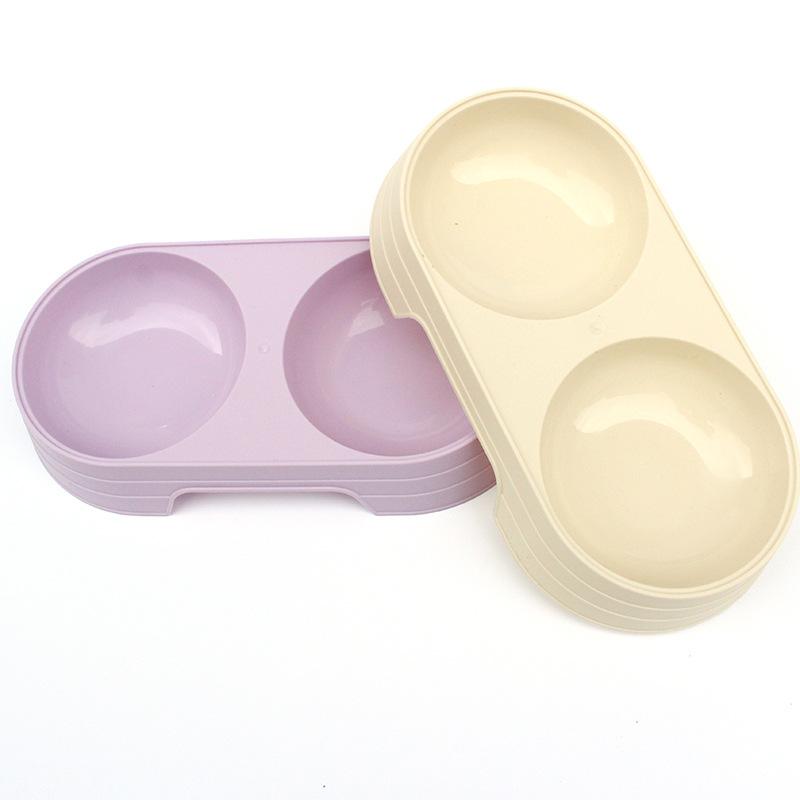 Pet Cat and Dog Drink Water and Eat Dual-use Rice Bowl