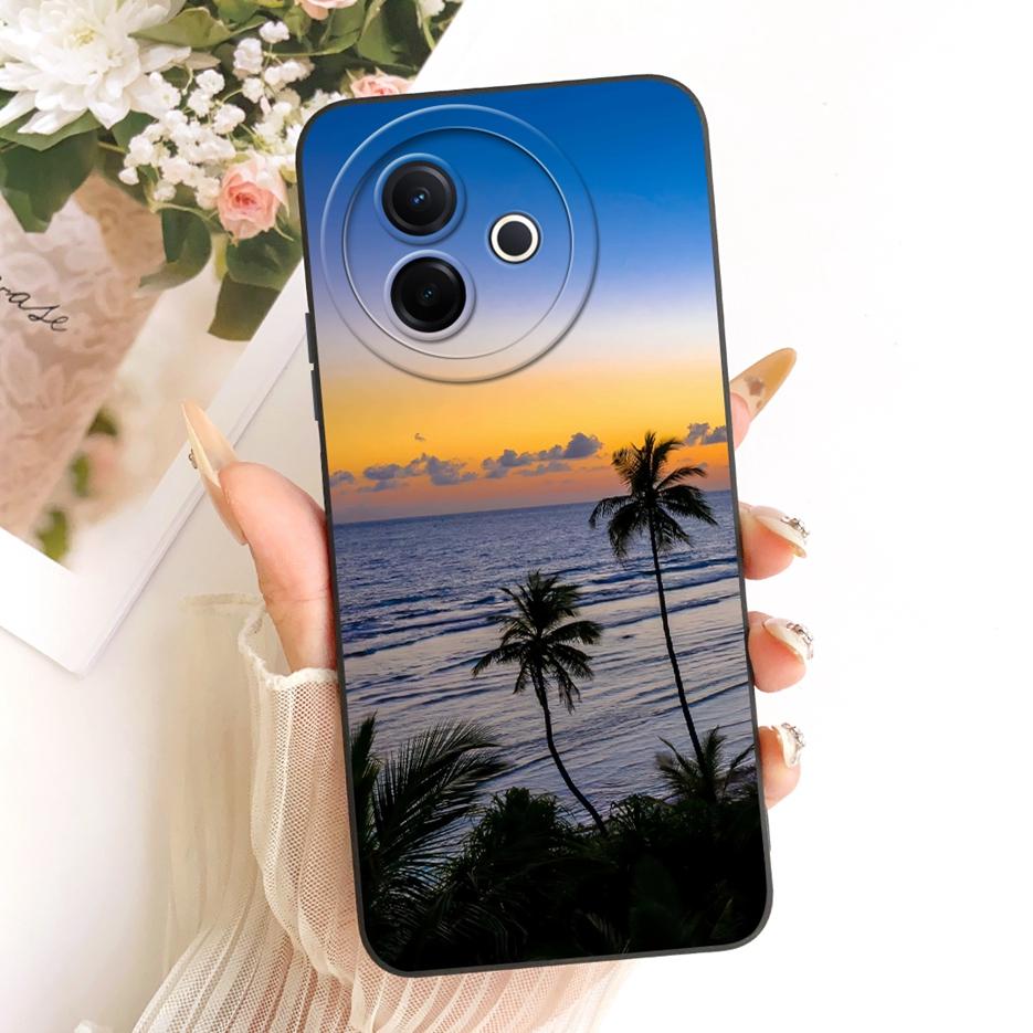 For Vivo Y39 5G Case V2436 Cool Owl Dragon Painted Cover Shockproof Phone Case For Vivo Y300i Y 300i V2444A VivoY39 5G Soft Bags
