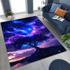 Nordic Tree of Life Symbol Totem Yggdrasil Rug for Bedroom Living Room Sofa Home Doormat Decor,kid Non-slip Floor Mat Gift