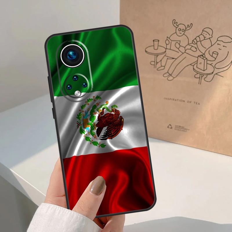Mexico Mexican Flag Case For Honor Magic 8 5 6 7 Pro Cover For Honor 400 200 Lite 50 70 90 X8a X8b X9a X9b X9c