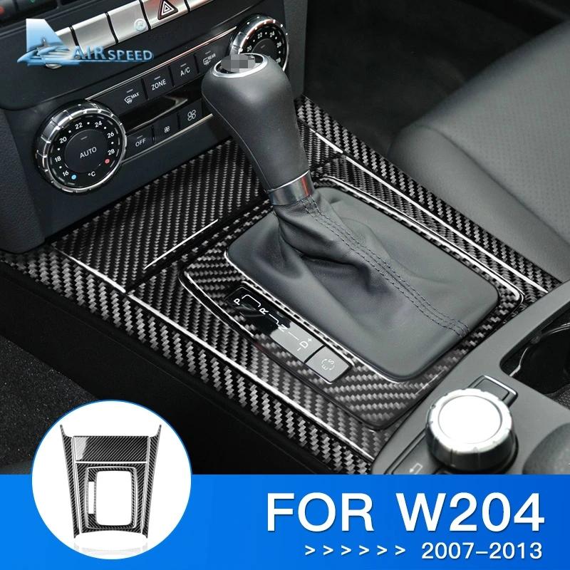 Airspeed für Mercedes Benz W204 Zubehör für W204 Mercedes Benz Aufkleber Carbon Fiber Innenausstattung Auto Gangschaltung Panel
