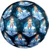 Cristiano Ronaldo Size 5 Soccer Ball Machine-Stitched Indoor/Outdoor Training and Matches Perfect Commemorative Gift for Soccer Lovers