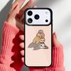 Cute Sloth Animals Phone Case for iPhone 17 16 15 14 13 Pro Max Back Cover for 12 11 Pro Coque