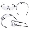 Sportsonnenbrille STRIX STX MGMR Made in Japan Photochrome Gläser Mattes Gunmetal Photochromisch Klar zu Rauch [SWANS] D.A. DA-0066 /