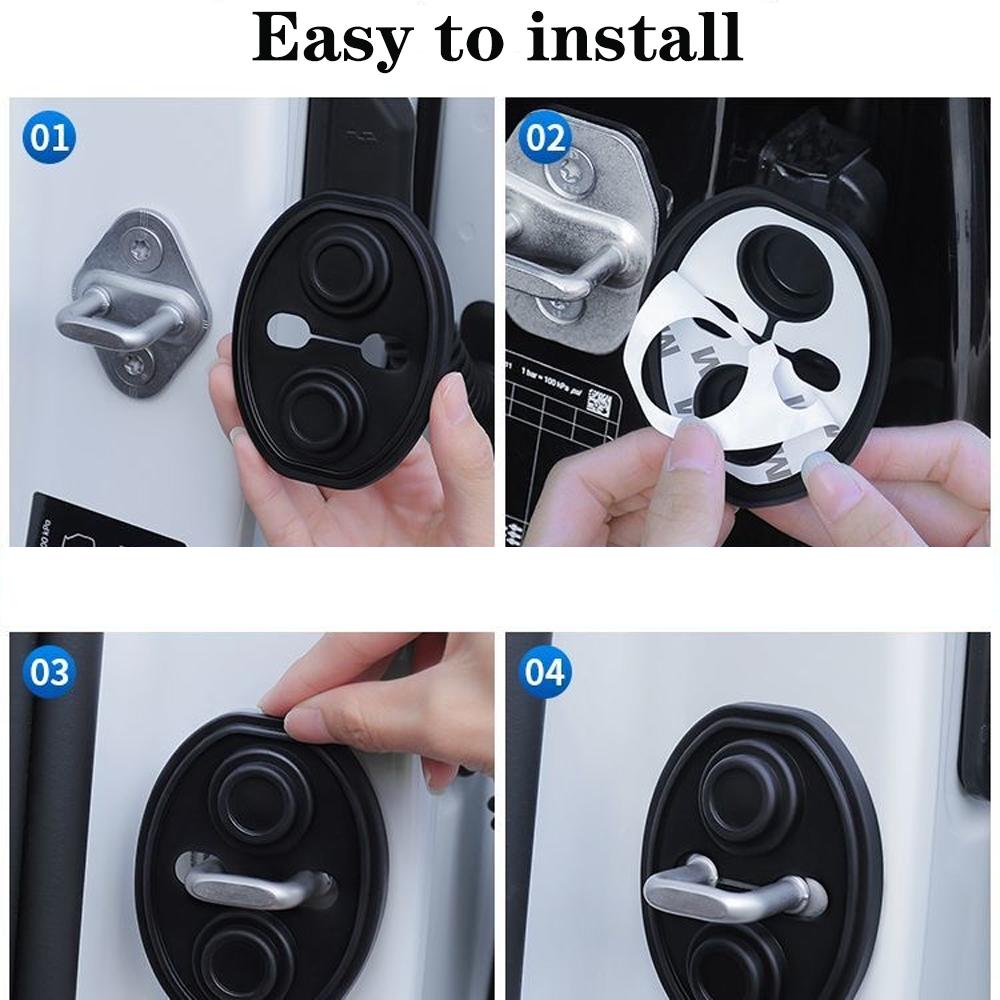 For Jetour X70 Plus/Shanhai L7/VT9 Soueast S07/DX8 Plus Wallys Wolf Sportequipe 7 GTW 2020~2025 Car Door Lock Cover Accessories