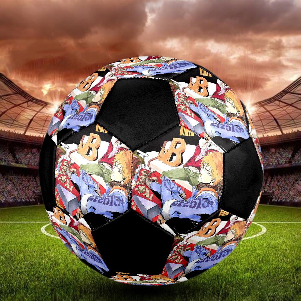 Fußball Bunt Maschinengenäht PVC Größe 5 Teamtraining Wettkampfbereit Langlebig Hoher Rückprall Cooles Sportgeschenk