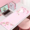 Mousepad 900x400 Gamer Covoraș Birou Pad Mouse Accesorii Cameră Gaming Covoraș Birou Artă Flori de Cireș Sakura Roz Covorașe Tastatură