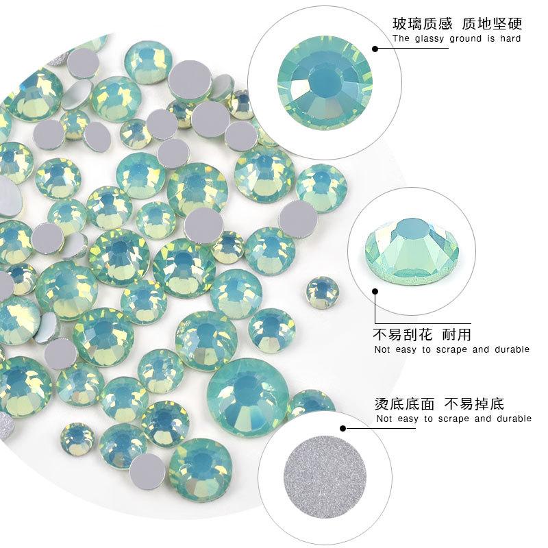 Nail Art Jewelry Flat Bottom Drill Nail Drill Guomao A Diamond Snow Protein, Glass Crystal Diamond Color Diamond Small Diamond Zircon Accessories
