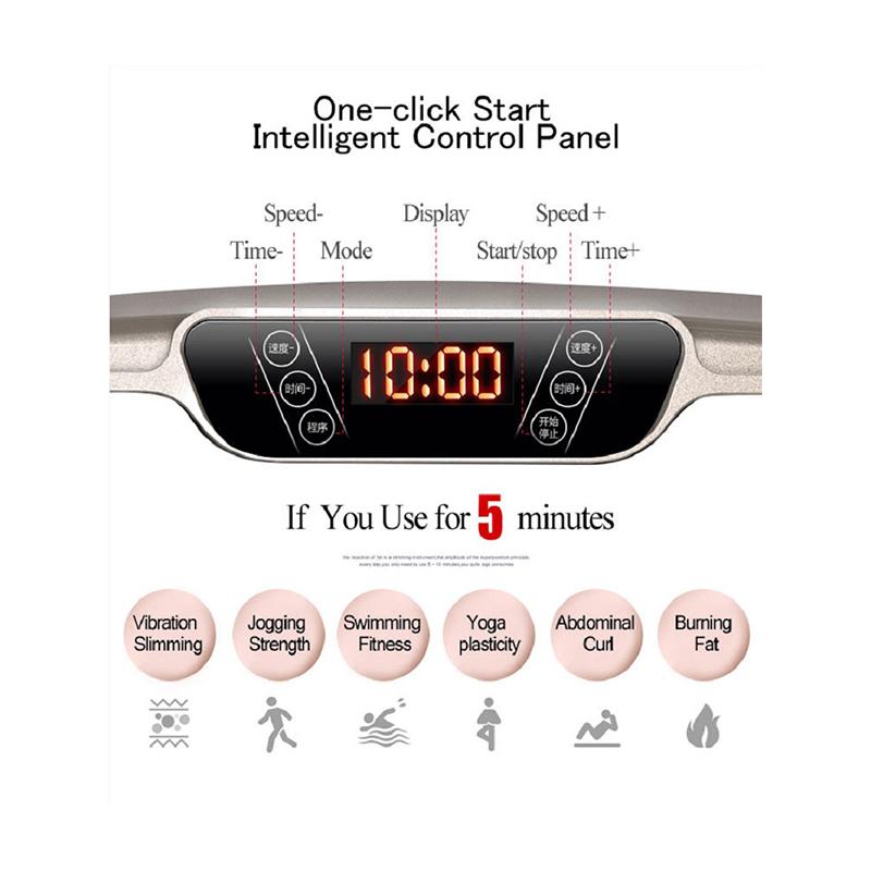 Lazy Mini Slimming Machine Vibration Massager Body Shaping Device Vibrosculpt Slim Exercise Machine Vibration Platform