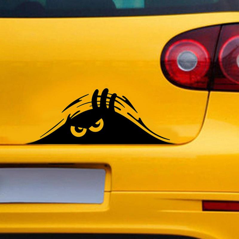 Car Sticker Creative Funny Vinyl Decal Sticker Trim Waterproof Car Decoration Accessories 3D Car Creative Sticker