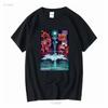 Soul Calibur Vintage Retro Maglietta a Girocollo Promozionale manica lunga o corta vintage Lavata abbigliamento stilista Versatile