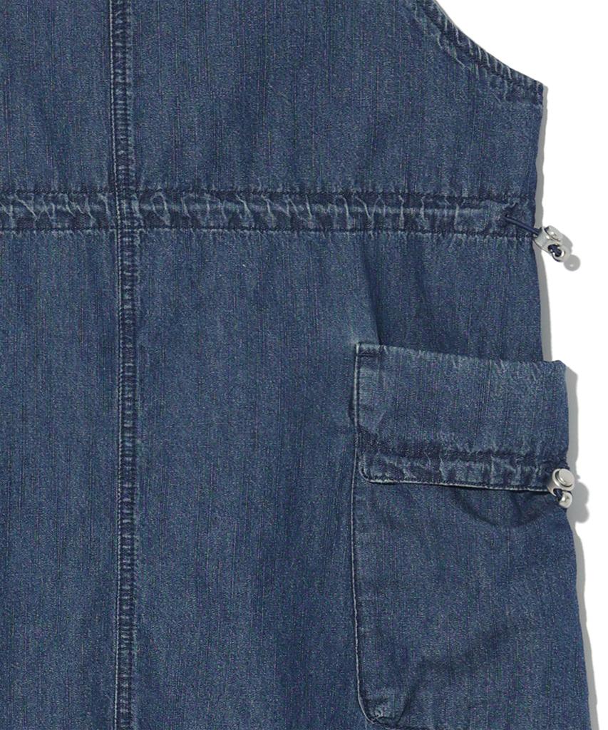 Šaty Dist Nine dámske s utility popruhom Lq2Of211_Indigo