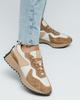 Sneaker Bestina 1120 36 hellbraun Wildleder Leder