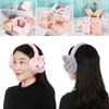 Thicken Lovely Cartoon Comfortable Cotton Plush Rabbit Warm Earmuffs Ear Protection Ear Warmers