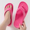 Eva Non-Slip Odor-Free Flip-Flops: Portable Summer Sandals for Men and Women with Thick Soles for Outdoor Wear and Beach Activities