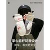 Winter Cold-proof Velvet Windproof Ski Gloves with Fingers Stuffed Outdoor Riding Electric Vehicles To Keep Warm Touch Screen Women