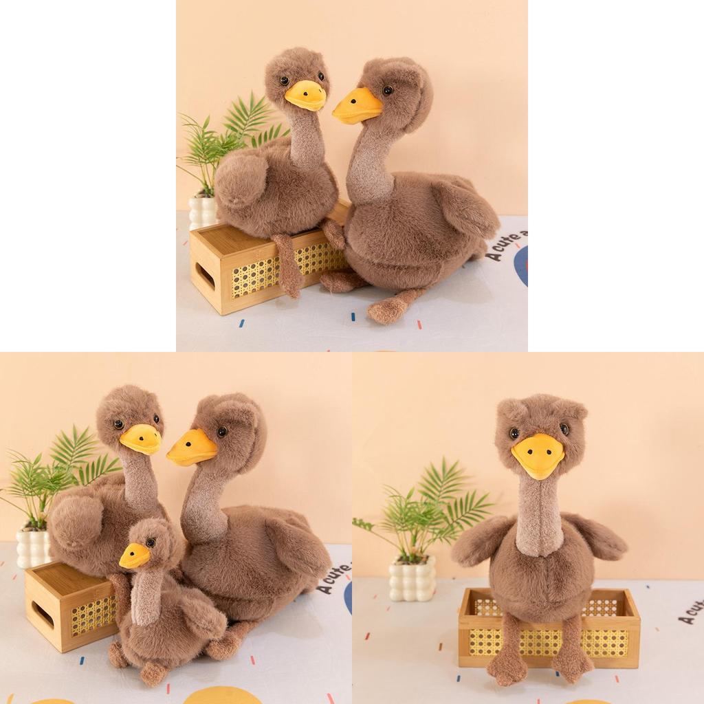 Plush Ostrich Toy Soft Animal Kids Comforting Gift For Children