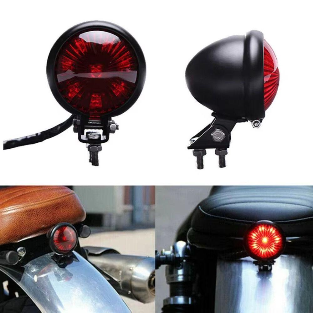 DC 12V LED Brake Taillight Waterproof Rear Stop Lamp Brake Tail Light Replacement Motorcycles Use