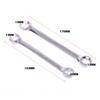 2Pcs High Torque Hand Wrench Tools 10x12mm 12x14mm Flare Nut Wrench Kit for Car