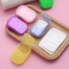 Portable Mini Travel Soap Flakes Box for Hand Washing