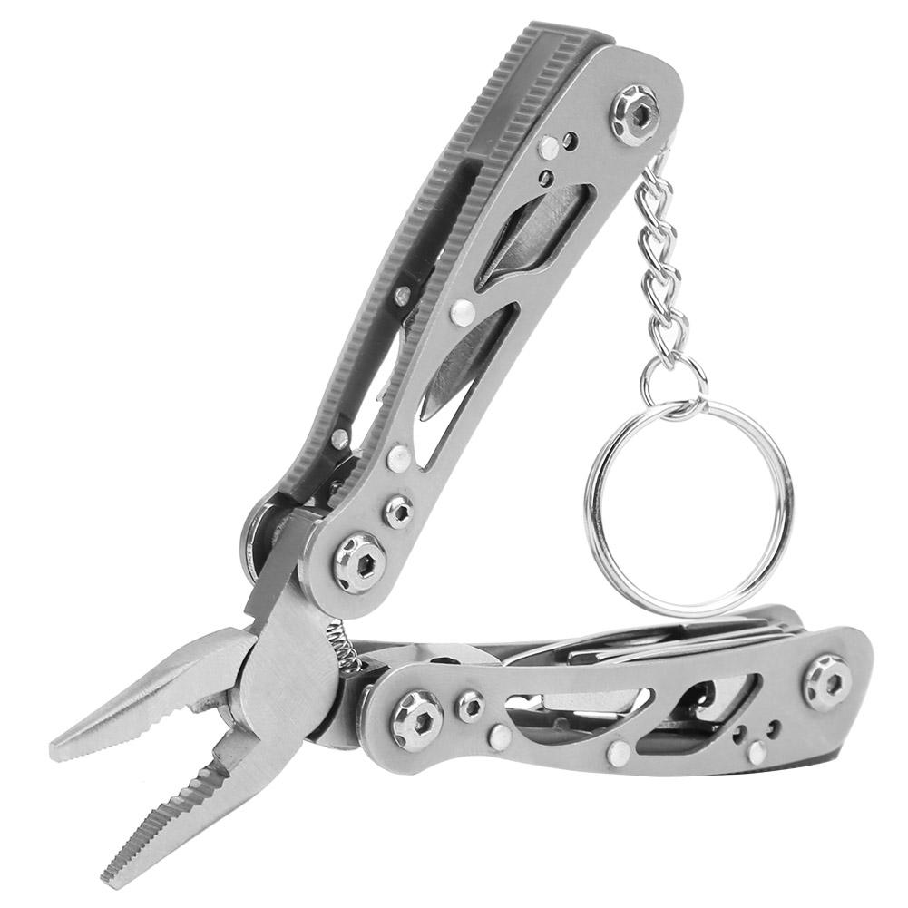 Multifunctional Pocket Size Folding Plier Knife Screwdriver Multi Tool for Outdoor Camping Equipment Travel Kit