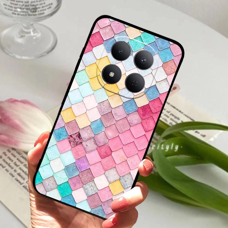 Para Xiaomi POCO M8 M8Pro 5G Capa Protetora Anti-Queda para Câmera Para POCOM8 M 8 Pro Amortecedor à Prova de Choque TPU Macio Capa