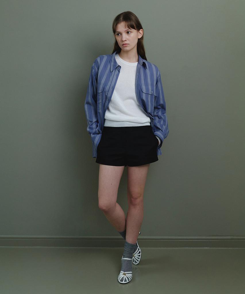 AUTHENTI Solid Shorts_Black