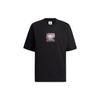 Originals Trefoil Print Casual Sports Short Sleeve T-shirt Men Tops Black H09193