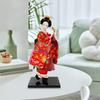 Japanese Geisha Kimono Doll Tabletop Ornament 30cm Collectible Figurine for Living Room Store