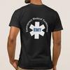 T-shirt Paramédical d'Urgence EMT Symbole Étoile de Vie 100% Coton Col Rond Manches Courtes Été Décontracté T-shirt Homme Taille S3XL