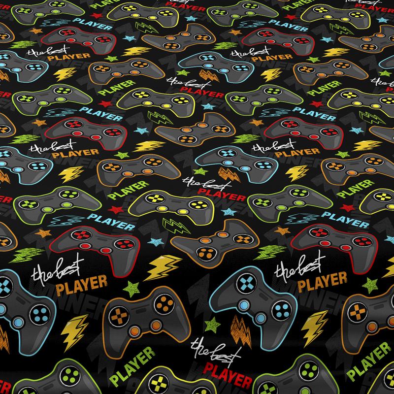Cartoon 1 Fun Printed Matte Fitted Sheet, Bedroom Printed Bed Cover, Bedding Excluding Pillowcases