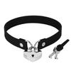 Vintage Luxury Cross Necklace Women Fashion Punk Gothic PU Leather Rivet Round Pendant Choker Collar Chain Jewelry Accessories