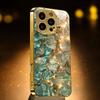 Gold Textured Electroplated Phone Case  Phone Protection Case for iPhone Models, Including 17, 16, 15, 14, 13, 12, 11 Promax