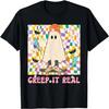 Mens T-Shirt Summer Crew Neck Short Sleeve Tops Cool Tees for Men Black