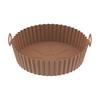 Yousheng Silicone Frying Liners Air Circulation Baking Tray Dual-sided Cooking Pan Grease-free Air Fryer Basket Kitchen Accessory