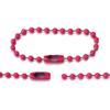 100Pcs/lot 10/12cm Iron Spray Paint Chain Colorful Ball Bead Connection Chain for Keychain Pendant Tag Chain Toy Hanging Chain