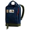 The North Face 14.5L Sports Casual Large Capacity Outdoor Backpack Unisex Backpack Blue-Green NF0A3KYY-TP5