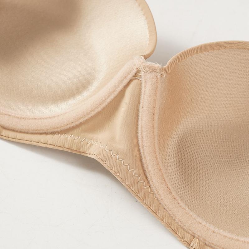 Seamless Wireless Push-Up Bra - Soft, Comfortable, and Invisible 1/2 Cup Underwear