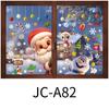 Christmas Window Decoration Stickers Merry Christmas Wall Stickers Window Glass Merry Christmas Home Decoration Happy New Year Stickers