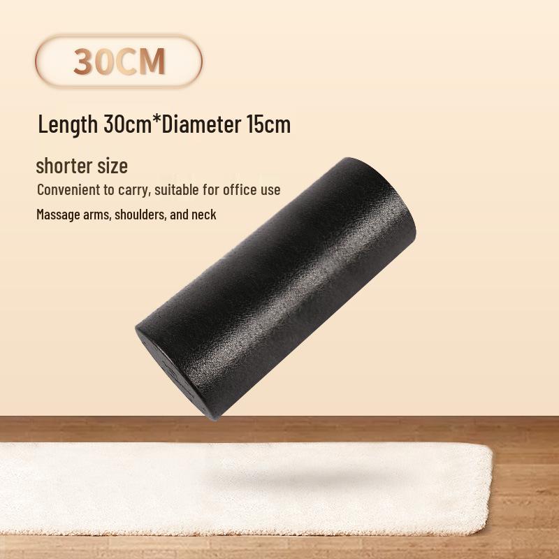 Solid Smooth Surface Foam Roller for Muscle Relaxation and Slimming Legs - Professional Yoga and Fitness Back Exercise Roller.