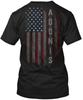 Adonis Family American Flag T-Shirt Made In the USA Size S To 5XL