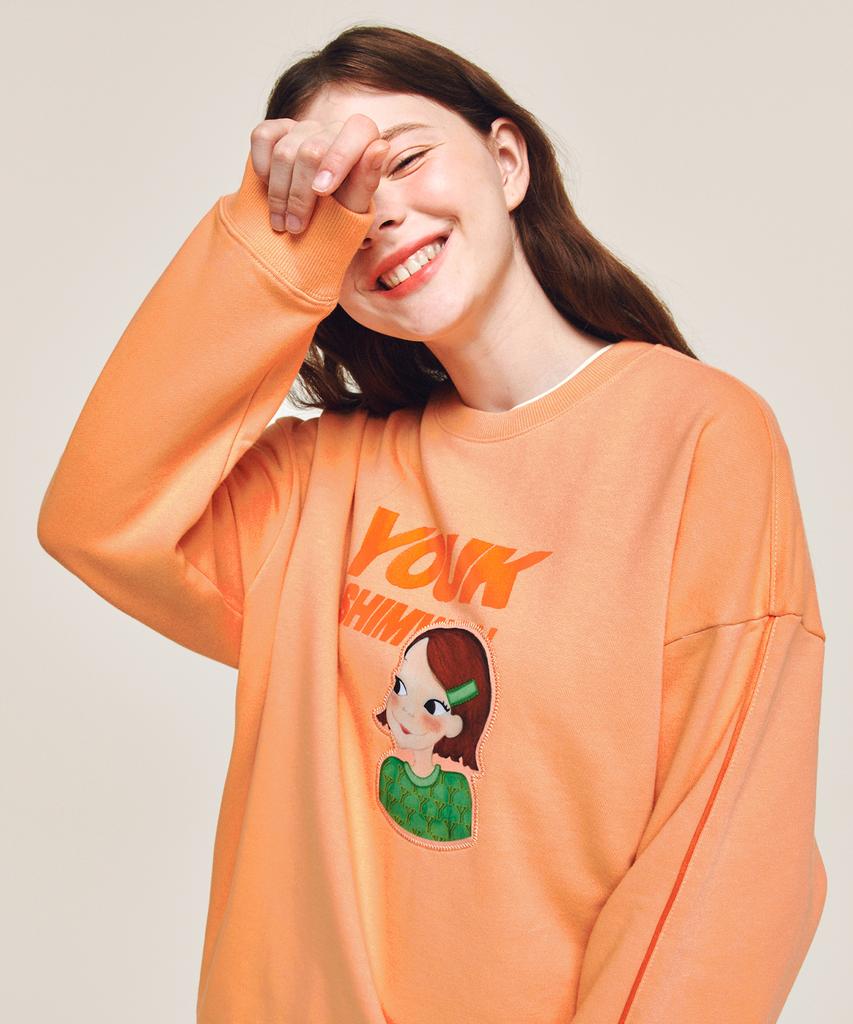 Yugsimwon Piping Contrast Sweatshirt F Lia